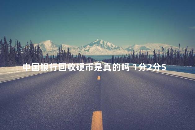 中国银行回收硬币是真的吗 1分2分5分硬币单枚回收价格表